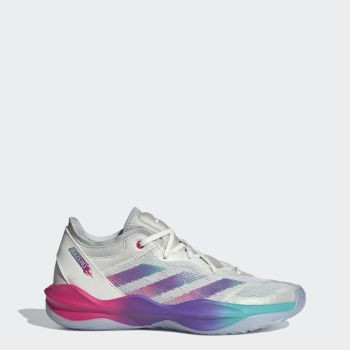 ADIZERO BOUNCE SELECT 2.0 LOW BASKETBALL SHOES WHITE/MULTICOLOR/WHITE [IF9355]